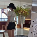블랙디테일 | 랩반바지 청반바지 추천 랩스커트 디테일 데님 반바지 블랙 워싱 후기