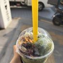 컵짱 | 메가커피 컵빙수 내돈내산 후기, 메가커피 메뉴 추천 (feat. 말차 젤라또 팥빙 파르페)
