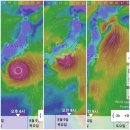 美GFS&#34;12호 산산, 일본 중북부 관통후 훗카이도行/뒤이어 생길 13호 야기도 日으로 향할 듯&#34; 이미지