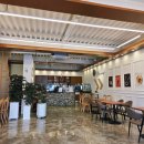 매월대 진입도로변 | 밀양 감성카페 아로마지아몬드크림라떼 맛집, 밀양커피 솔직 후기