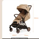 H1045 | 2 (Oyster mini2) 휴대용유모차 구매(헤리티지브라운) 외관 및 안내 사용후기(내돈내산) 및 정품등록방법