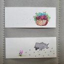 수성펜화 캘리 이미지