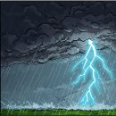 폭풍우가 몰아치는 이미지