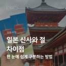 일본 신사와 절 차이점 정리 무엇이 다를까? 6가지 포인트로 쉽게 이해하기