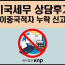 이중국적자의 FBAR누락 신고 상담 후기_김주현 미국세무사