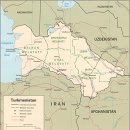 투르크메니스탄 지도 이미지