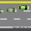 차량이 없는 곳에서의 차선변경 이미지