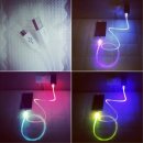 레인보우 LED USB 케이블 팝니다. (7가지 색상 자동변환) 이미지