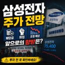 삼성전자 주가 전망 배당금 파업 조정 예상