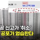 둔촌주공 신고가 결국 &#39;취소&#39;, 부채로 버텨온 집값, 최악의 공포가 엄습한다...부동산 붕괴 징조 이미지