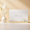 가든플라워주 | 파스텔무비 가성비 2단,3단 종이청첩장 플라워가든 신청주문 및 수령후기 PASTEL MOVIE