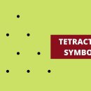 피타고라스의 기도 : 테트락티스(Tetractys, 1+2+3+4=10을 의미하는 삼각형 모양의 수)'에 바치는 기도문 이미지