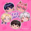 100D！💙💜💗❤️🖤🐥 이미지