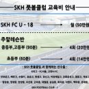 [안양] SKH풋볼클럽-주말레슨반 참관 훈련 예약하세요! / 12월22일, 12월29일 / 초,중,고 / 기본기,드리블,경합능력 중점 지도 이미지