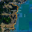 남파랑길 79코스(장흥) 원동 소등섬 정남진 우산도 한재공원 회진 이미지