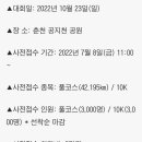 10/23 춘천마라톤 (춘마) 이미지