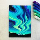 오일파스텔로 색감 표현하기 이미지