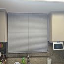 동탄산단3길 | 거실 인테리어 차르르 나비주름 쉬폰 겉지 커튼 주방 블라인드 내 돈 내산 설치 후기