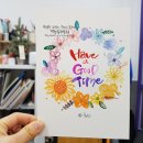 수채 캘리그라피(A) 이미지