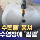 '공공 수돗물' 훔쳐 개인 수영장에 '콸콸' 이미지