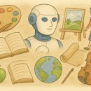 미래의 친구, 인공지능(AI) 이미지