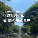 엘림랜드 | 이안힐링랜드 배치도 명당 A구역 계곡 펜션 수영장 여름 캠핑장 추천