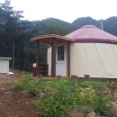 숲속 게르 하우스 이미지