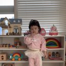 [내돈내산] 헤이미니 아기옷 후기｜29개월 여아 100사이즈 착용샷 (화이트데이 사탕 쇼핑)