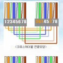 다이렉트 케이블 / 크로스 케이블 / 렌선 / UTP 이미지