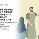 2026. 8. 24(월)＜생명의 삶 큐티＞ 정직한 삶, 속죄의 은혜 (에스겔 45장 9- 25절) 이미지