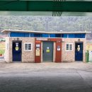 주차장 화장실 | 경상도 물놀이명소 아이와 계곡여행 용댐계곡 주차장 화장실 완비 후기