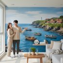 합자회사 구례환경공사 | 예산 걱정 없이 한국 어촌의 낭만을! 사진 한국의 어촌생활 뮤럴벽지 솔직 후기