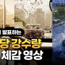 시간당 강수량 비교 ☔️ 이미지