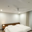 YES전기조명 - 제주시 노형로 365-1 | 37평 아파트 인테리어 거실, 안방 실링팬 설치 후기