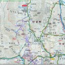 버스정류장 06-154 | 웅석지맥 4구간［청계리 진자마을-백운산(515m)-아미랑재-제마재(1001도로)］.