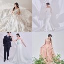예쁜이모 | 쥬빌리브라이드 촬영드레스 스튜디오 촬영 후기 / 3벌 / 풍성레이스 유색핑크 도비슬림 / 헬퍼이모님 후기