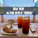 충남 청양 카페 앵화당 가을 방문 후기