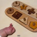 왕성체육관 | 5개월 아기 원목 장난감 첫 몬테소리 입문템 <숲소리 꼭지 퍼즐> 추천