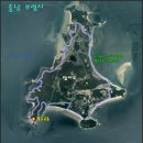 삽시도 지도(충남 보령시) - 블랙야크 섬&산 100섬 인증지 이미지