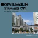 시티공인중개사사무소 | 광주 효천지구 효천시티프라디움 급매 소개