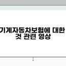 건설기계자동차보험에 대한 모든 것