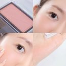 세잔느와 | 일본 화장품 브랜드 세잔느 치크 블러쉬 01 포기로즈 여름쿨톤 발색 후기