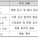 한신초등학교(사립) 학급담임 기간제교사 채용 공고 이미지