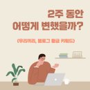 엘라이프 블로그 강의 &amp; 스터디 2주간의 변화
