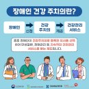 의료사회적협동조합&#34;우리동네의원&#34;안내와 장애인주치의제도 신청안내. 이미지