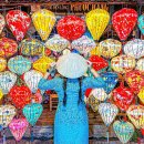 마음의 웃음꽃 바구니 | 호이안 올드타운 코스 소원배 시간 바구니배 야시장 7월 여행 다낭 호이안 날씨