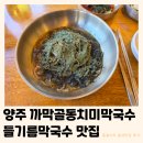 틈새네야채가게 | 양주 까막골동치미막국수 | 아기랑 들기름막국수 맛집! (내돈내산 틈새후기)