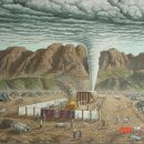 구름기둥 이미지