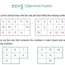 [덕소시매쓰 수학학원] [사고력수학] 연산퍼즐 이미지