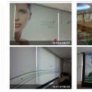 중원스크린 | 성남 중원구 상대원동 델리스빌딩 사무실 단면방염암막 실사(로고) 롤스크린 시공 후기